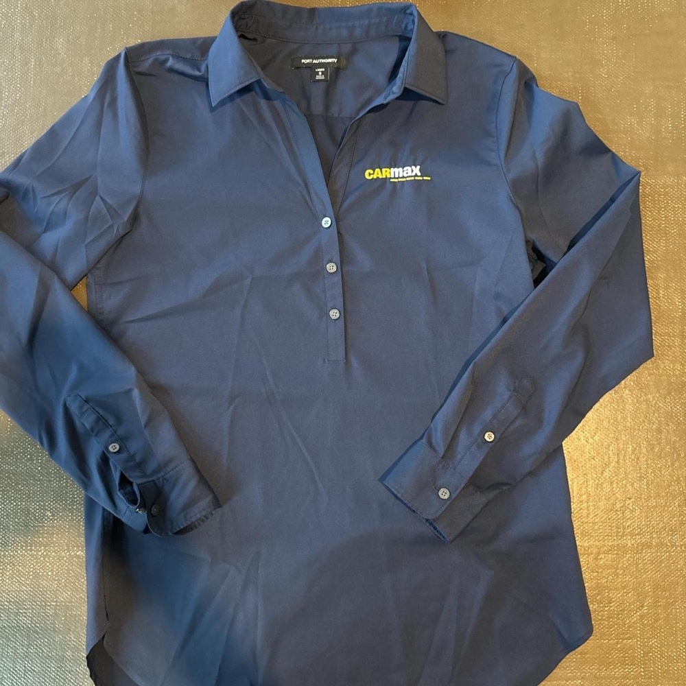 CarMax Blue Long Sleeve Shirt